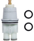 Shower Valve Cartridge Repair Assembly For 13 And 14 Series Faucets with two seal rings, Pro Grade Replacement Kit