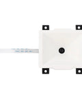 Auto Wake Industrial 1D 2D Barcode Scanner Module with Compact Design 5V DC 300mA, top view showing cable connection