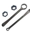 Aluminum CNC Tire Iron Tool Kit For Dirt Bikes, Raceline Lever Set With Hex Wrench Heads 10mm 13mm 22mm 27mm 32mm