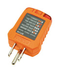 RT110 No Fuss Outlet Tester for North American Outlets, Easy Wiring Status Light Sequence to Spot Faults Fast