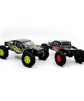Two 1/18 RC Crawler Pro Juice Up Edition RTR With HBW Electronics, 2.4GHz 4CH Radio, Brushless Power, Waterproof 1621 Outrunner models