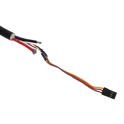 Cable connections for Underwater Thruster For Kayaks And RC Boats 12V To 25.2V Brushless Motor Delivers 11.3 Kg Thrust Four Blade Propeller