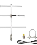 High Gain 7dBi GMRS Yagi Antenna For 70cm UHF 400-470MHz Walkie Talkie And Ham Radio Transceiver Outdoor Antenna Kit