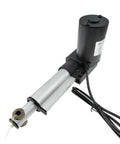 Beefy 24V DC Linear Actuator Heavy Duty 6000N for Sofa Recliner Lift, silver body with black motor, showing cable