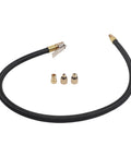 Universal 60CM Tire Inflator Hose With Quick Connect Valve Adapter For Cars Trucks And SUVs Featuring Rock Solid Reinforced Rubber Rated Up To 300 PSI Max Pressure For No Fuss Inflation At Home Or Shop And Save Time Driving Today, 60cm hose with fittings