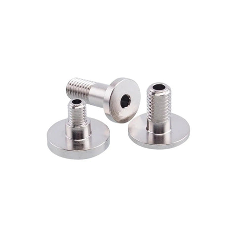 10 Piece Suction Cup Conversion Head Set For Industrial Pneumatic Tools, M5x8 nickel plated copper small joint adapters.