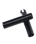 Heavy Duty Slotted Spring Pins Set In Steel Straight Elastic Dowel Cotter Pins For Vibration Resistance close-up view