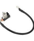 Rig Ready Premium Battery Negative Sensor Cable For Mercedes Benz S350 S400 S550 S600 Cars Built For Dead Simple Plug Swap And Verified A2215420718. Black cable with metal connector.