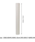 Super Easy Peel And Stick Wallpaper Roll In Warm Beige Thickened Waterproof PVC wall covering, 17.68 in by 393 in size.