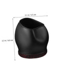 Ten Pack Caster Cups For Rolling Furniture Nonslip Floor Protectors TPE Wheel Stoppers For Carpet And Hardwood Floors Easy Install