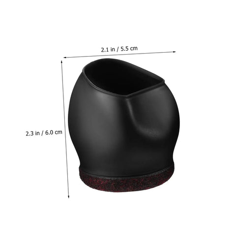 Ten Pack Caster Cups For Rolling Furniture Nonslip Floor Protectors TPE Wheel Stoppers For Carpet And Hardwood Floors Easy Install