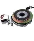 DHM3 electromagnetic brake unit with pure copper disc, front view; includes mounting bolts and DC24V control module