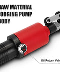 Heavy Duty 5 To 50 Ton Wheel Bearing Separator With Hydraulic Gear Puller pump head and oil return valve detail