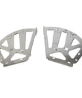 Stainless Steel Shoes Cabinet Hinges For Durable Replacement Fittings On Shoe Racks With Anti Rust Design 2 Pieces