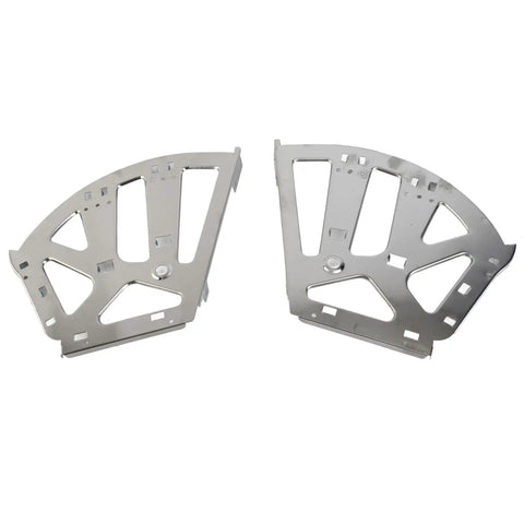 Stainless Steel Shoes Cabinet Hinges For Durable Replacement Fittings On Shoe Racks With Anti Rust Design 2 Pieces