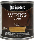 Dead Simple Golden Oak Oil Base Wiping Stain Sixty Half Ounce Vials For Interior Wood Projects can of Golden Oak Wiping Stain 236 mL.
