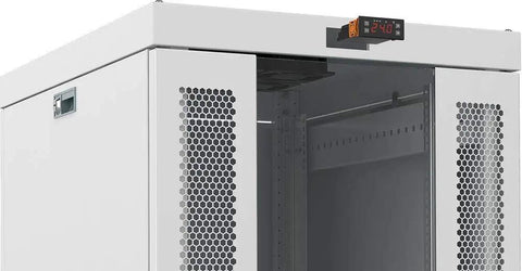 Top view of Beefy 42U Server Rack Cabinet With 35 Inch Depth Free Standing IT Enclosure Air Control