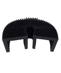 Pro Grade Corrugated Protection Bellows Cover for Guide Rails and Ball Screws, 100x15mm internal size, 450mm extended length, black design