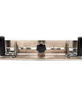 No Sweat Blade Sharpening With This Slick Stainless Steel Adjustable Knife Sharpener Jig Handheld Grinding Tool from the front view.