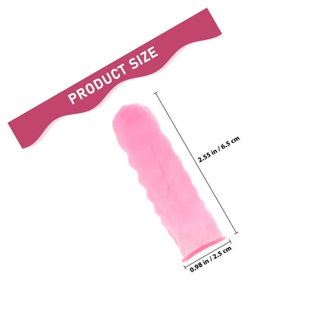 Premium Latex Finger Cots 100 Pack Anti Static Breathable Protective Covers For Smooth Precision Tasks and Wear Resistant Fingertip Guard in pink, size 2.55 x 0.98 inches