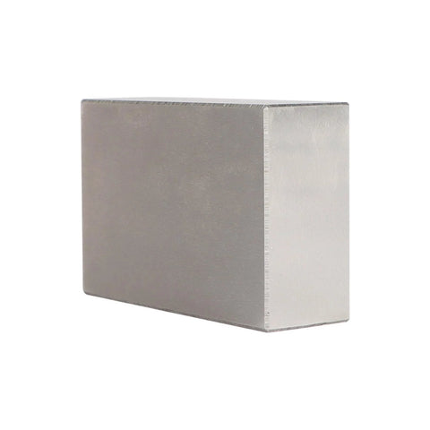 Machinist set-up block, 1 x 2 x 3 inch, hardened steel, no holes, precision ground