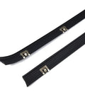 Left Right Window Seal Weatherstrip Kit For Chevy And GMC Trucks Four Piece Set door and window sweep felts, black strips