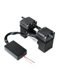 Straight Shooting Compact 12V And 24V Diaphragm Vacuum Pump Negative Booster For Effluent Drainage Systems, compact design with direct plug harness.