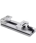 Modular Precision Vise GT150B Built Tough For Milling And CNC Machining Heavy Duty Bench Vise With Wide Jaw Opening Side View