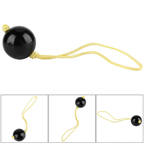 29 Mm Rope Friction Saver Ball For Arborist Tree Climbing, Lightweight Plastic Retriever Gear with yellow loop