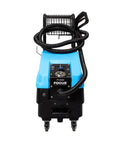 Pro Grade Heavy Duty Commercial Steam Cleaner 1750W 5 Gallon Tank 115 Psi, front view with hose and controls.