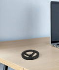 Indoor Fire Hydrant Hand Lever Valve Replacement Wheel two pack sturdy iron handle on desk next to laptop