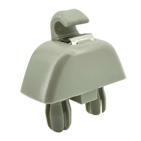 Two Pack Grey Sun Visor Hook Clips For 2012 2013 2014 2015 VW Passat Replacement 6R0-857-561-Y20 6R0857561Y20 1S0857561Y20