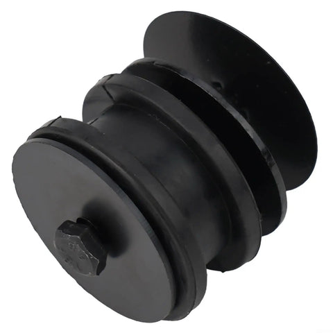 Black Plastic Electronic Fan Fixing Bracket For Tesla Model 3 And Y 2017 To 2023, robust thermoplastic mount for cooling fan.