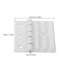 Shower Glass Door Hinge Replacement For Sauna And Steam Rooms With Black Gasket And Screws No Squeak Operation Built Tough