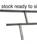 Heavy Duty Floating Shelf Brackets Fifty Eight Inches Long Invisible Mantel Supports For Thick Lumber Boards Matte Black Alloy Wall Mount Holders displayed in stock.