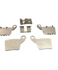 Disc Brake Pads For Motorcycle Front And Rear Calipers With Pin And Spring Kit Off Road Bikes Ready To Roll Quiet Braking And Noise Reduction For Smoother Rides Durable High Performance Pads, metal pads set