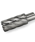 Rugged Shop Tested Annular Cutter Forged From Premium High Speed Steel For Zero Hassle Metal Cutting 3/4 Inch Weldon Shank 1 1/8 Inch cut diameter