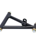 Front Suspension Shock Swing Arm Kit For ATV Quad Go Kart, 220mm Upper And Lower Steering Knuckle Spindle Replacement, side view