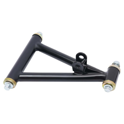 Front view of Front Suspension Swingarm Assembly Kit For ATV Quad Go Kart 220mm Upper And Lower Swing Arms With Shock Upgrade