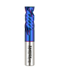 Beefy Compression Spiral CNC Bit 1/2 Inch Cutting Diameter 1/2 Inch Shank 1-1/4 Inch Cutting Length Nano Coated 2 Flutes