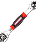 52 In 1 Socket Wrench Kit With 360 Degree Rotating Head For Home And Auto Repairs, All In One Spanner Tool With Metric And Standard Sizes