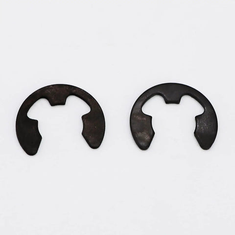Wheel Bearing Cover Kit Replacement For John Deere Riding Mowers And Outdoor Power Equipment PVC Shield Fits M123811 M123253 R27434 24H1398 Z9972H Easy Install Durable Flange Tire Cover And Bearing Housing For Lawn Tractors DIY Friendly. Two black E-clips