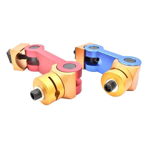 Universal Cnc Mill Machine Positioner With Dead On Accurate Adjustable Workpiece Stop Block Built Tough For Heavy Duty Fab Work And Rock Solid Setup Control - colorful aluminum components