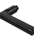 Black Aluminum Door Handle Replacement for Bedroom, Bathroom, and Toilet Doors Built to Last Rust Resistant and Waterproof