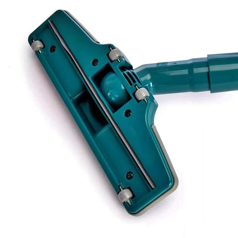 Cordless 18V Li Ion Vacuum Cleaner Body Only for Vehicles and Jobsites, floor nozzle close-up on white background.