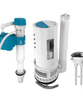 3 Inch Dual Flush Valve Repair Kit For One Piece Toilet With 10 To 13 Inch Tank Easy Install Fits 3.2 To 3.6 Inch Drain Outlet