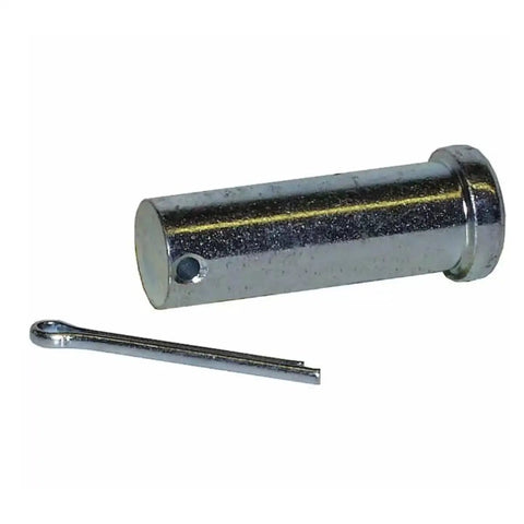 SAM 3/8 X 3-1/4 Clevis Pin And Cylinder Pin Fits Fisher Snow Plows Heavy Duty Replacement Part For Quick Rock Solid Performance And Long Lasting Durability; silver pin with cotter