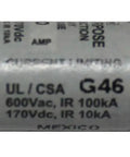 20 Amp Class G Time Delay Fuse Pack Of 5 For Appliances Lighting And Heating Gear 600 Vac 170 Vdc General Purpose Non Indicating Fuse