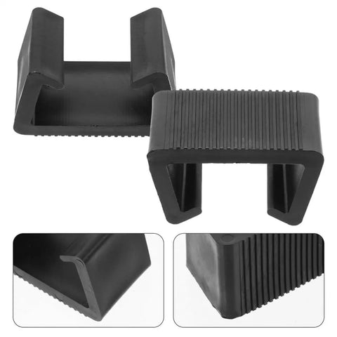 4 Pack Outdoor Furniture Clips Set For Sectional Sofas Plastic Patio Fasteners Tough As Nails Connectors, black durable clips