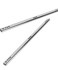 Ball Bearing Drawer Slides For Tool Cabinets Heavy Duty Steel Bidirectional Glide Smooth Operation No Wobble Built Tough Quiet 2 Pack